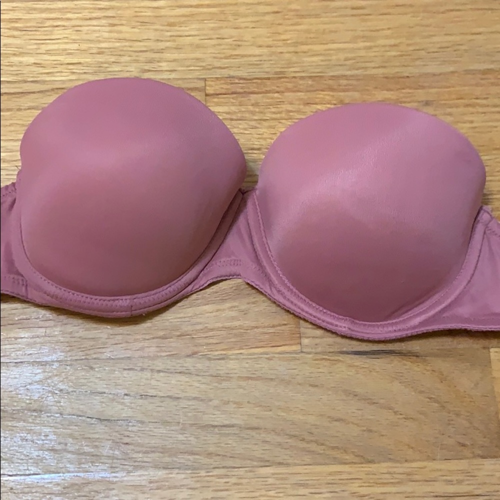 PINK strapless push up bra (size 34B)